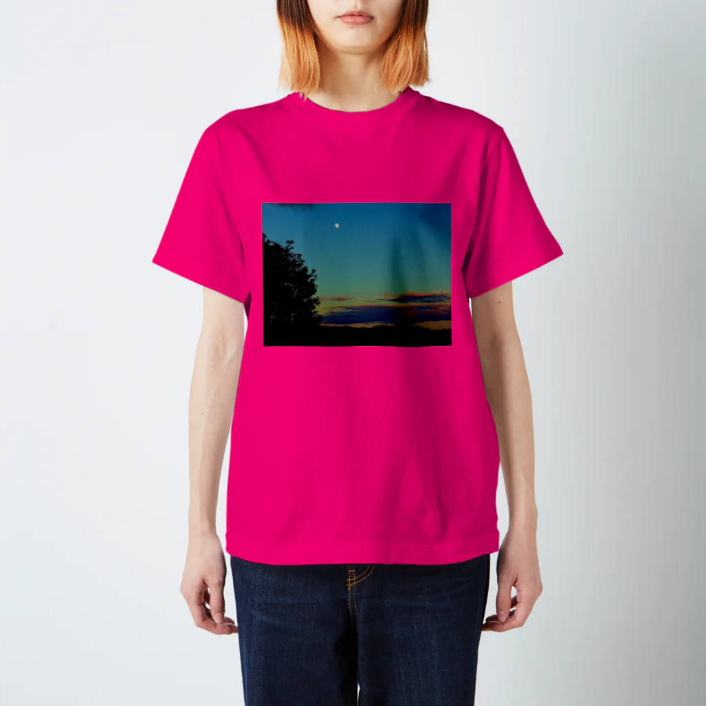 あおい’ｓ libraryの夕暮れ スタンダードTシャツ