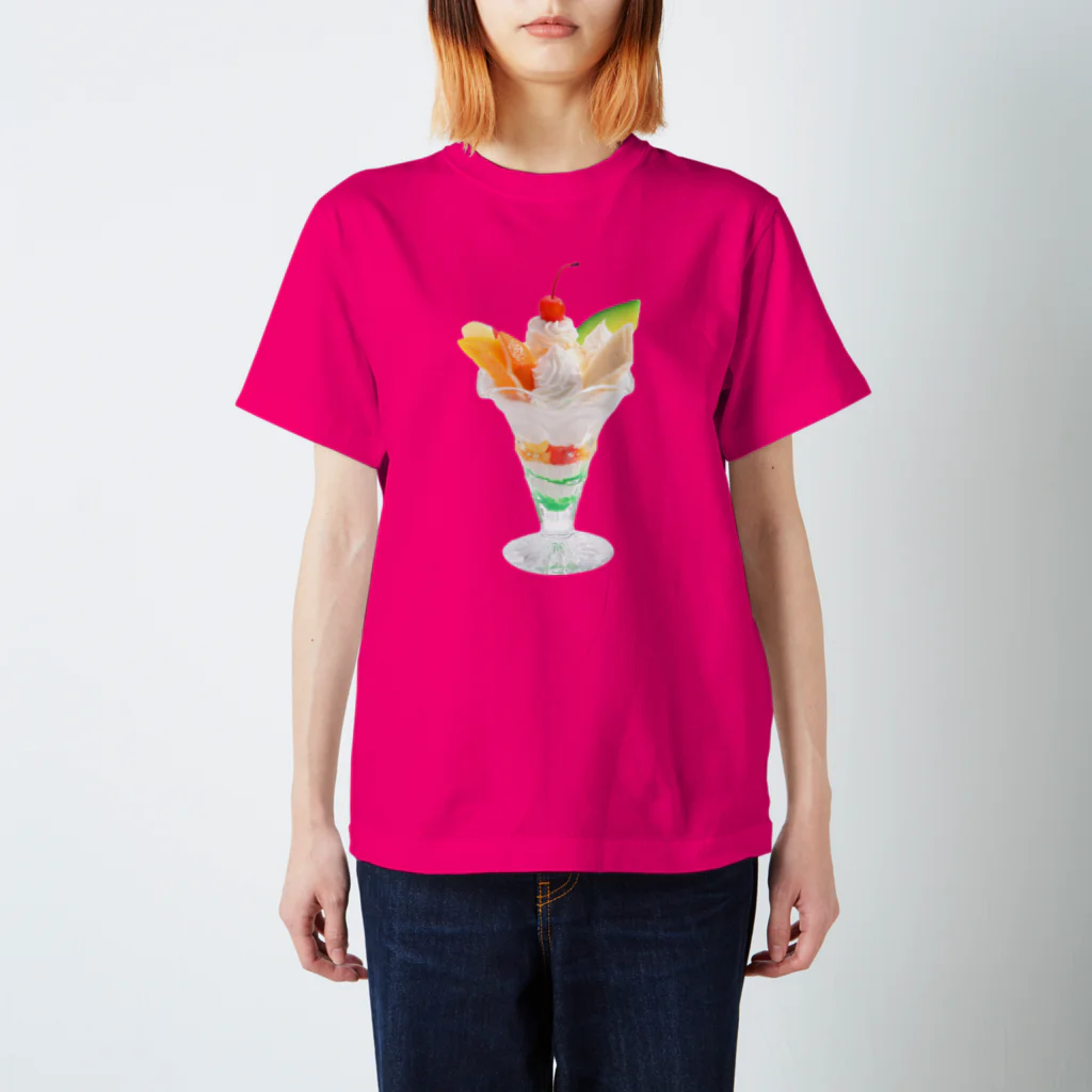 YOLKのフルーツパフェ（シンプル） スタンダードTシャツ