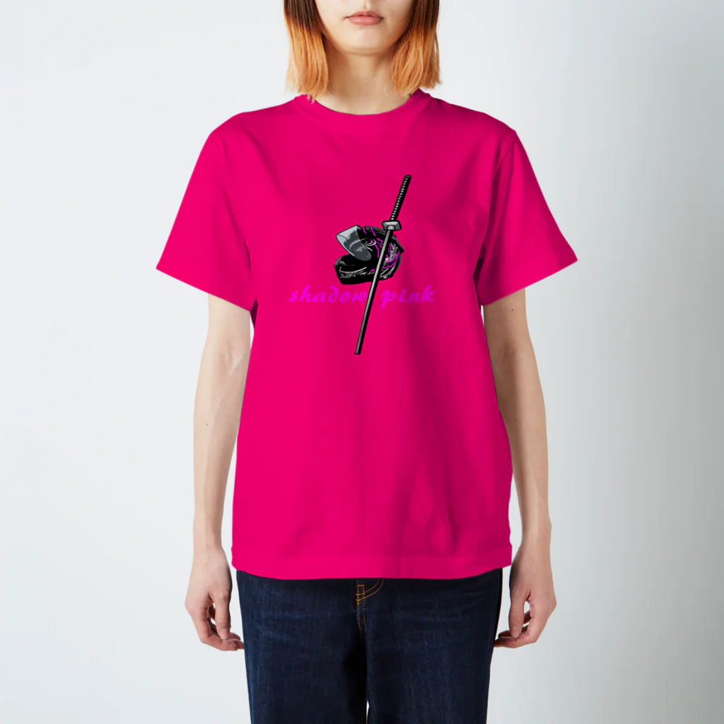 ao_with_pinkのShadow Pink Regular Fit T-Shirt