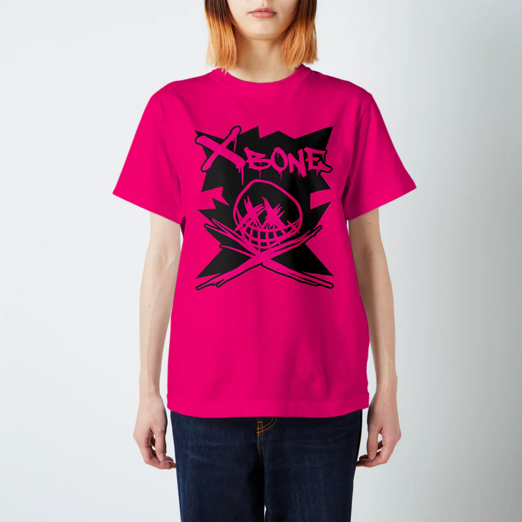 Ａ’ｚｗｏｒｋＳのRAKUGAKIXBONE SPNKonBLK スタンダードTシャツ