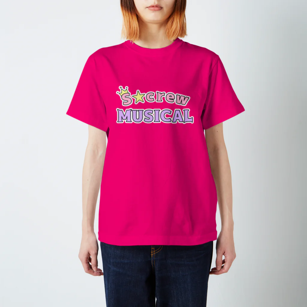 s-crewのNew S-Crew ＊purple スタンダードTシャツ