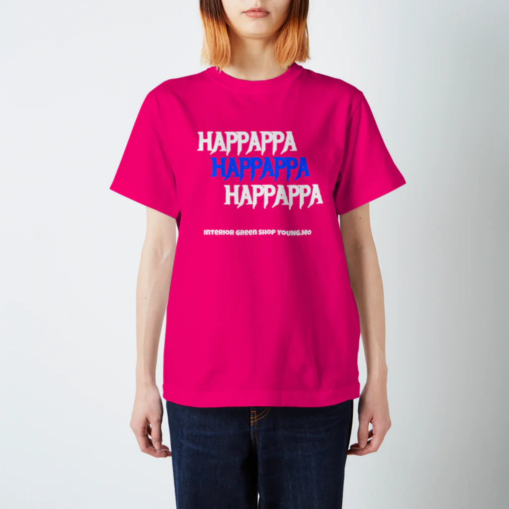 young.moのHAPPAPPA BLACK スタンダードTシャツ