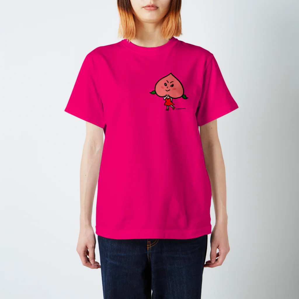 dokukinoko1000のラブリーももみちゃん Regular Fit T-Shirt