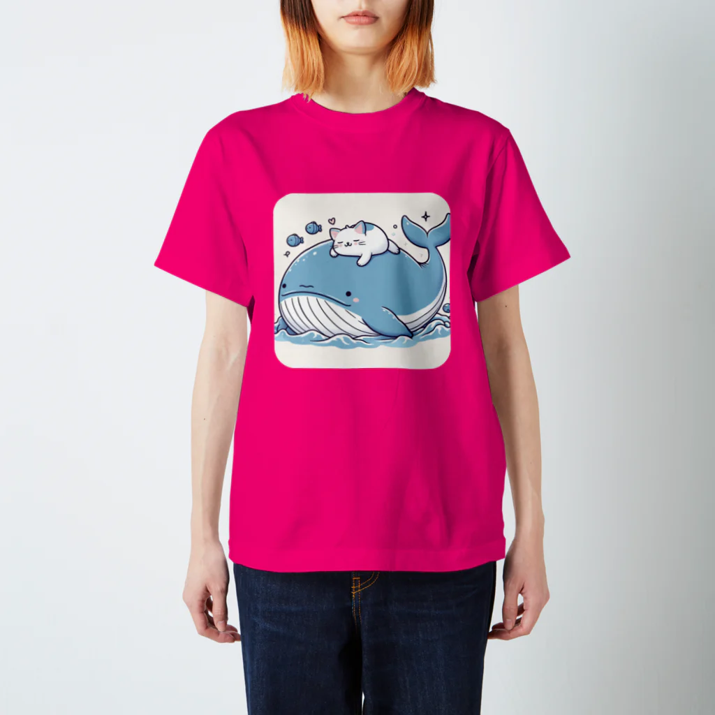 ニャーちゃんショップの眠りネコ Regular Fit T-Shirt
