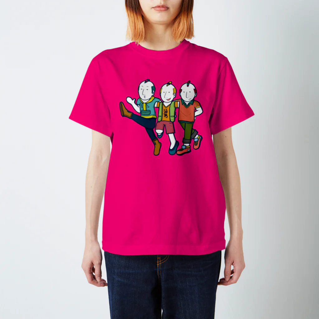 Oedo CollectionのLine Dance／濃色Tシャツ 티셔츠