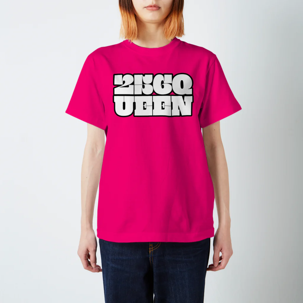 NicoRock 2569の256QUEEN BW スタンダードTシャツ