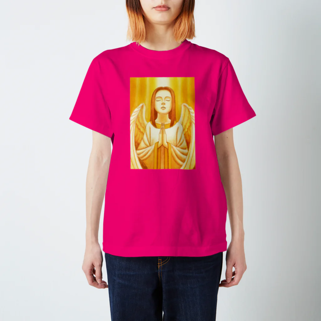 jun3yのprayer Regular Fit T-Shirt