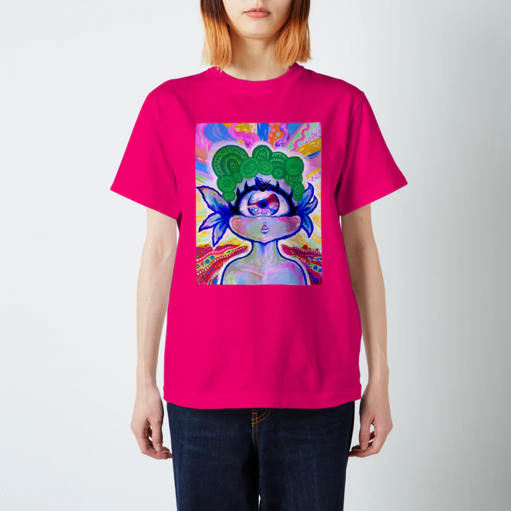 せんのさくら　しゅーせんかんのuniちゃん「天命回転図」Tシャツ Regular Fit T-Shirt