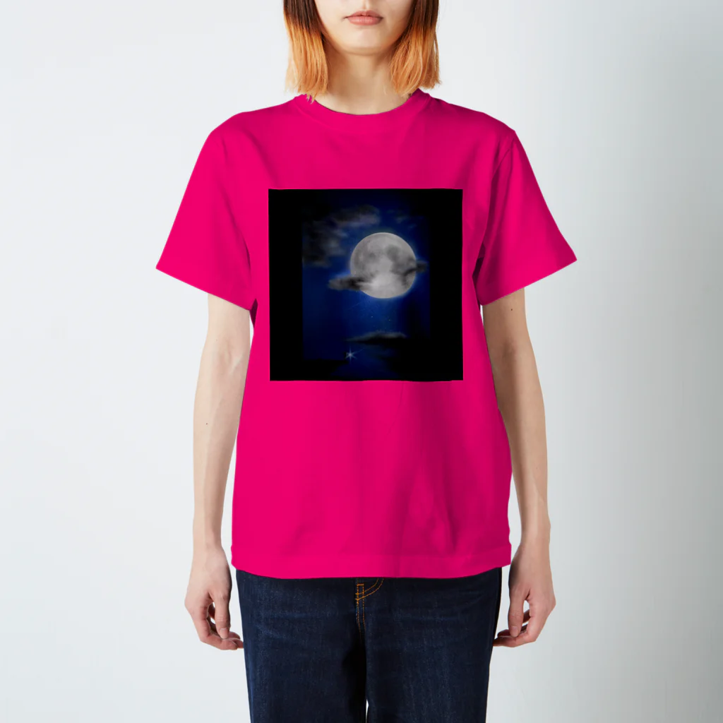 sereneの夜空 Regular Fit T-Shirt