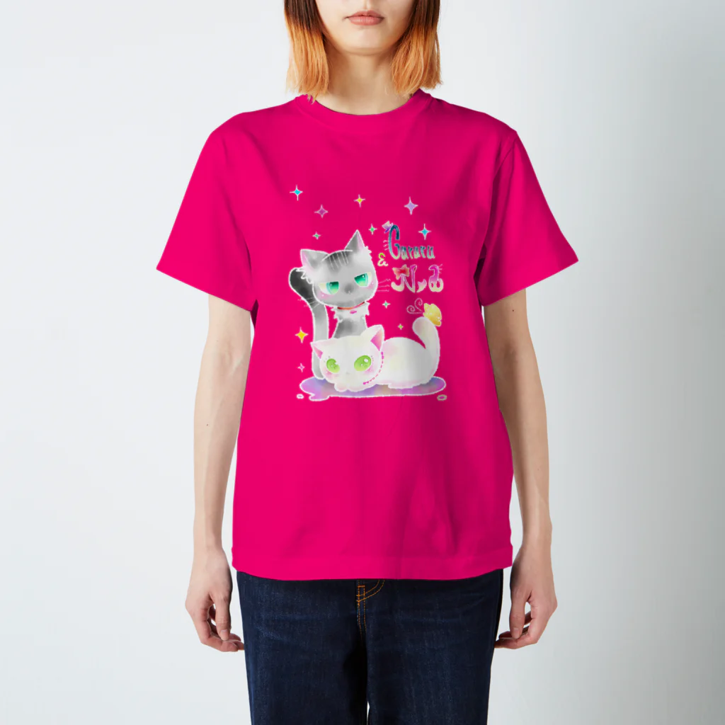 八木めりーのGururu＆Nya スタンダードTシャツ