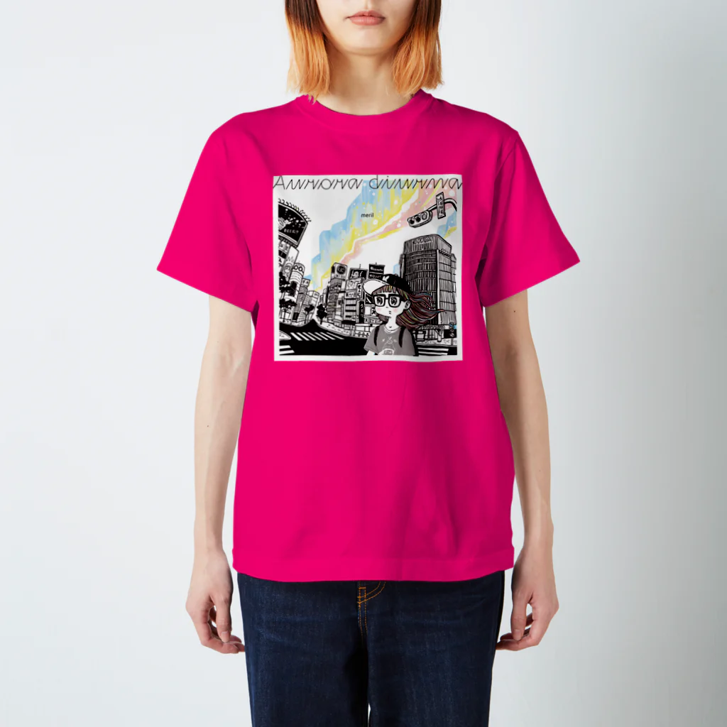 meril_goods_storeの「Aurora diurna」ジャケデザイン2 スタンダードTシャツ