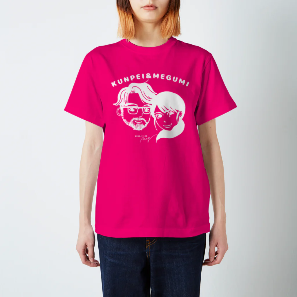 higemeganemayugeのTシャツ スタンダードTシャツ