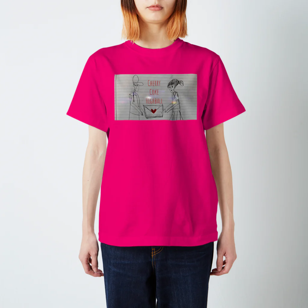 ハートフルエルズのCherry Coke Highball スタンダードTシャツ