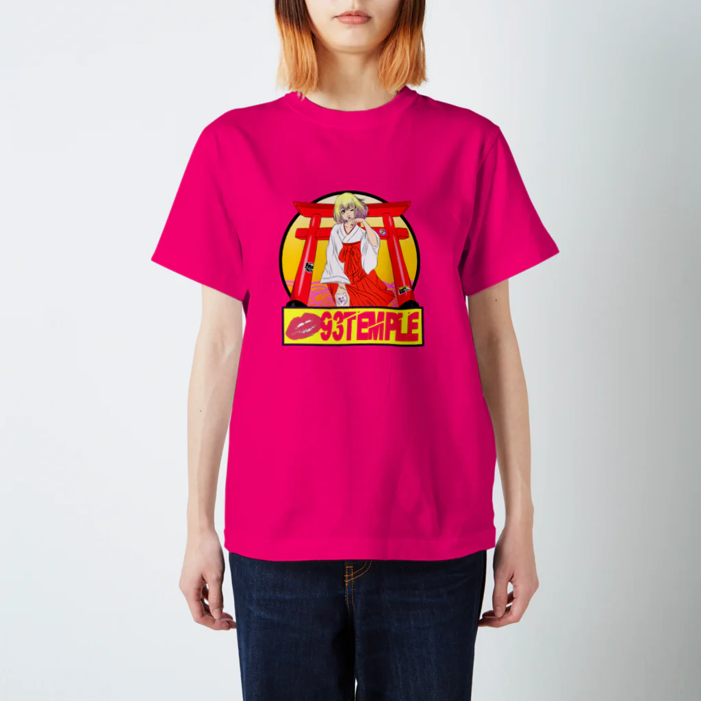 POP'N ROLLの93TEMPLE スタンダードTシャツ