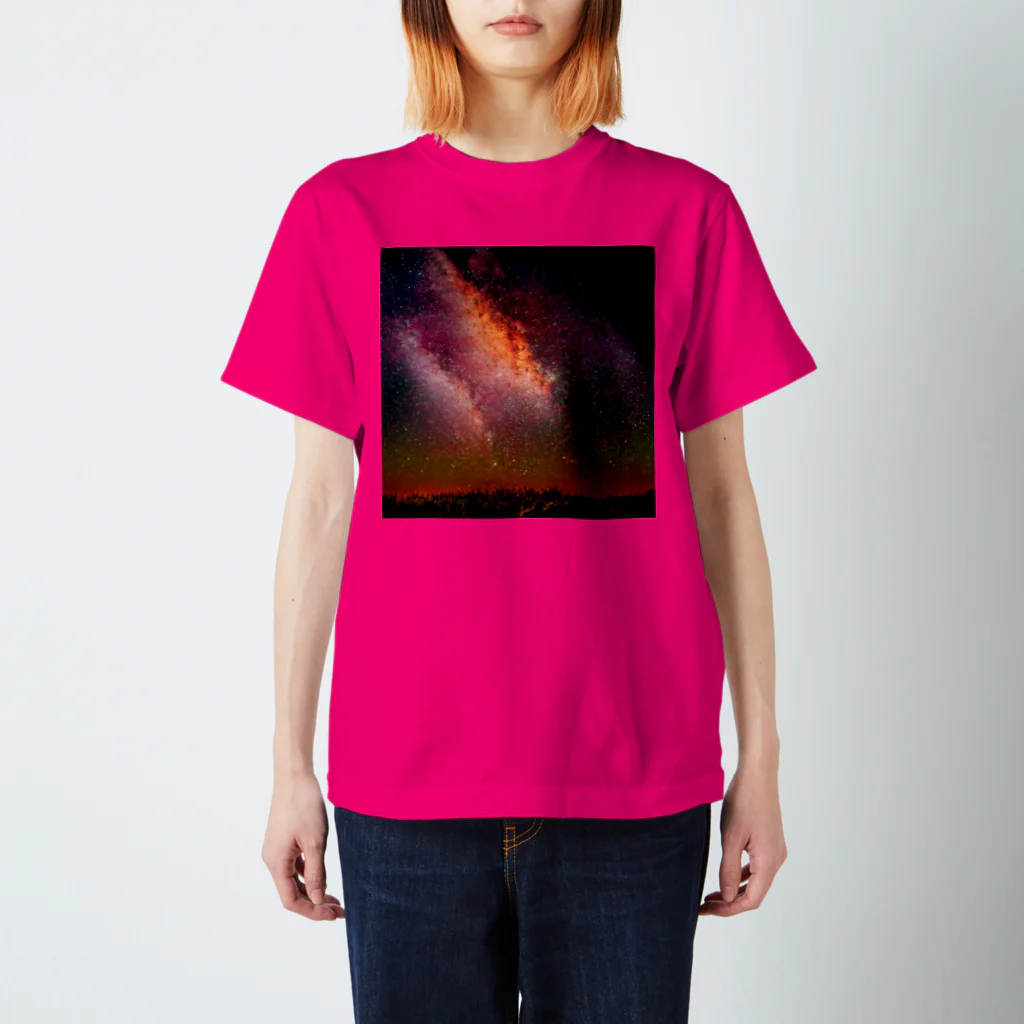 ゴリーメイソンのRed galaxy Regular Fit T-Shirt