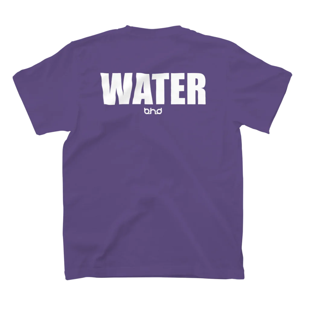 b.n.d [街中でもラグビーを！]バインドの勝手に WATER Regular Fit T-Shirtの裏面