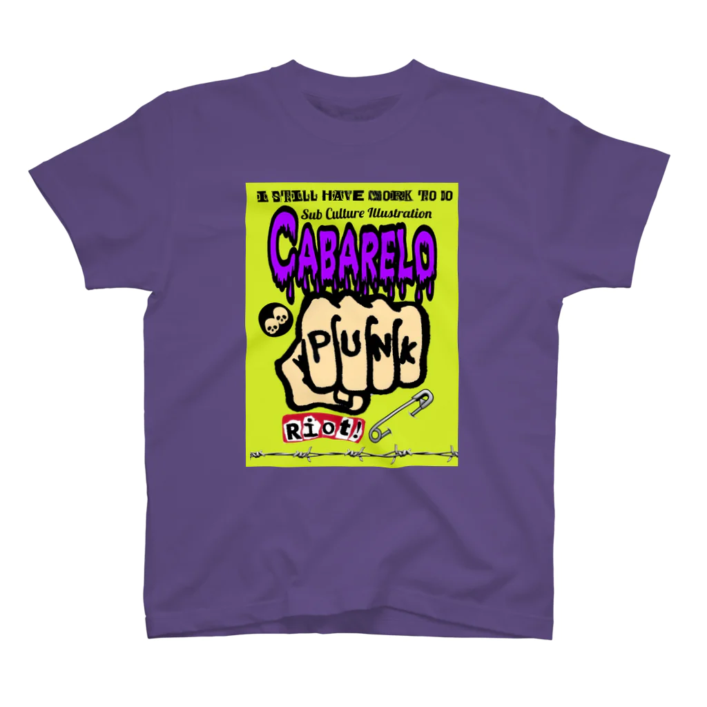 CABARELO〈キャバレロ〉のキャバレロPUNK スタンダードTシャツ