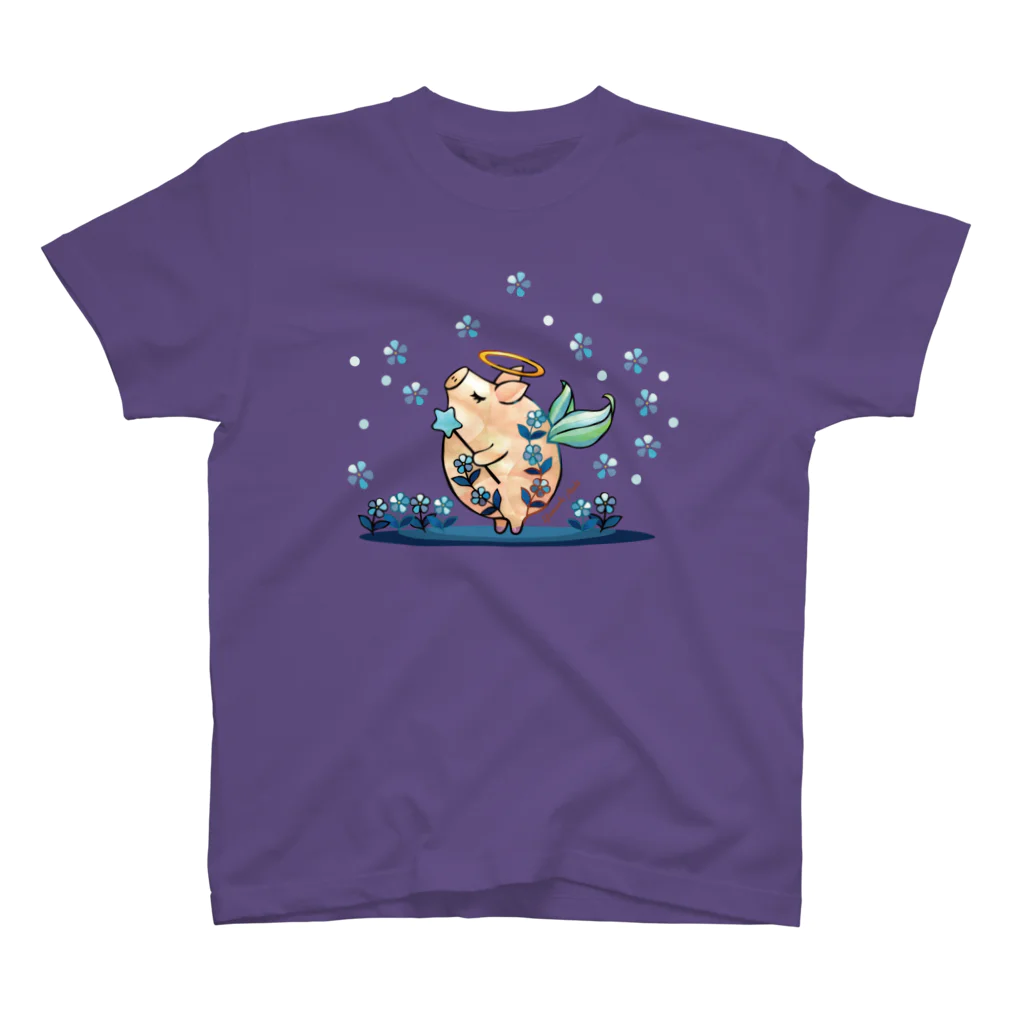 アトユ（Yumaahi）のこぶた天使 Regular Fit T-Shirt