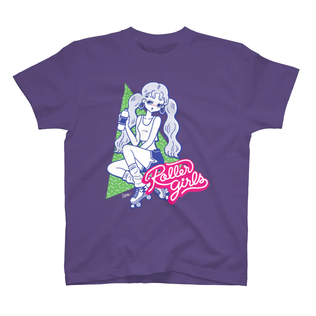 YUMEのRoller Girls(濃い色) スタンダードTシャツ