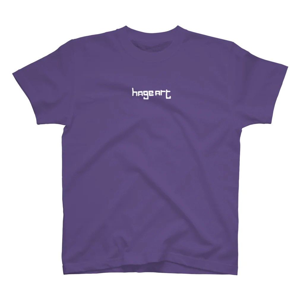 andNURISNG.のhageartロゴ Regular Fit T-Shirt