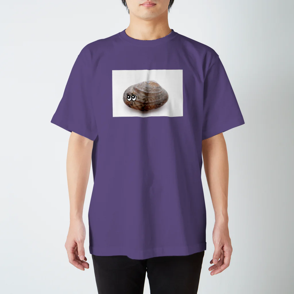 あっさりしたアサリのリアルあっさり スタンダードTシャツ