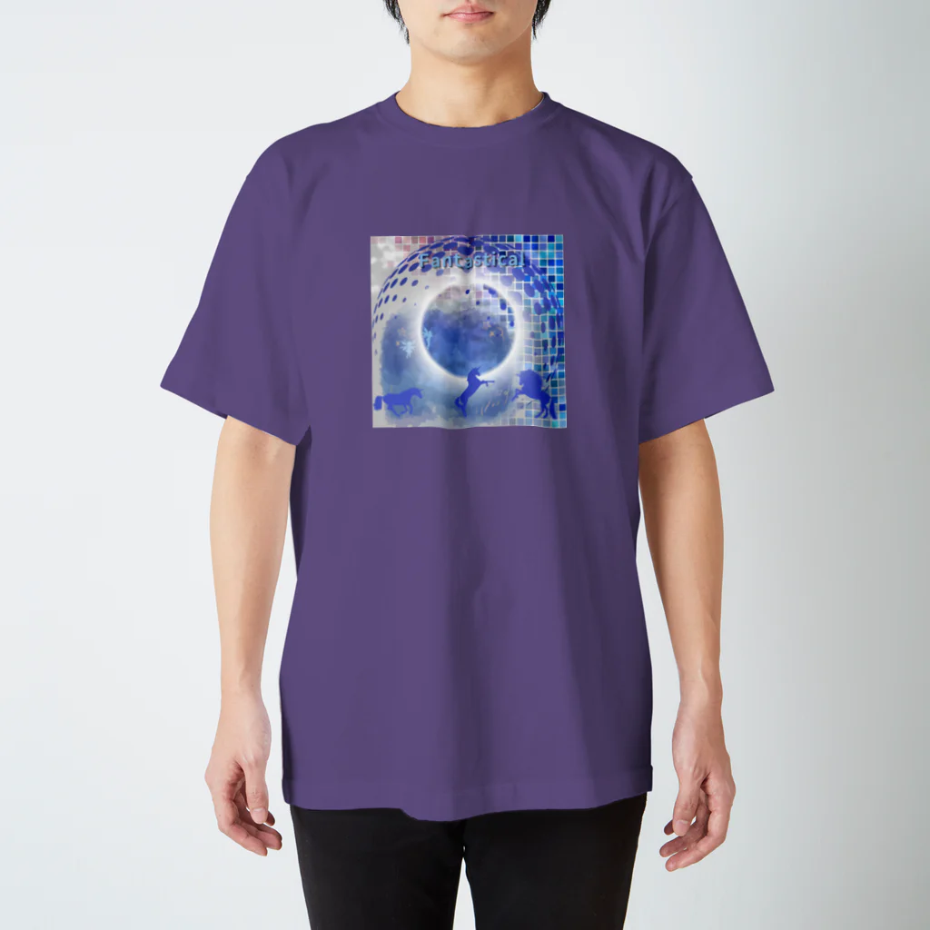 のびのびショップの幻想的 スタンダードTシャツ