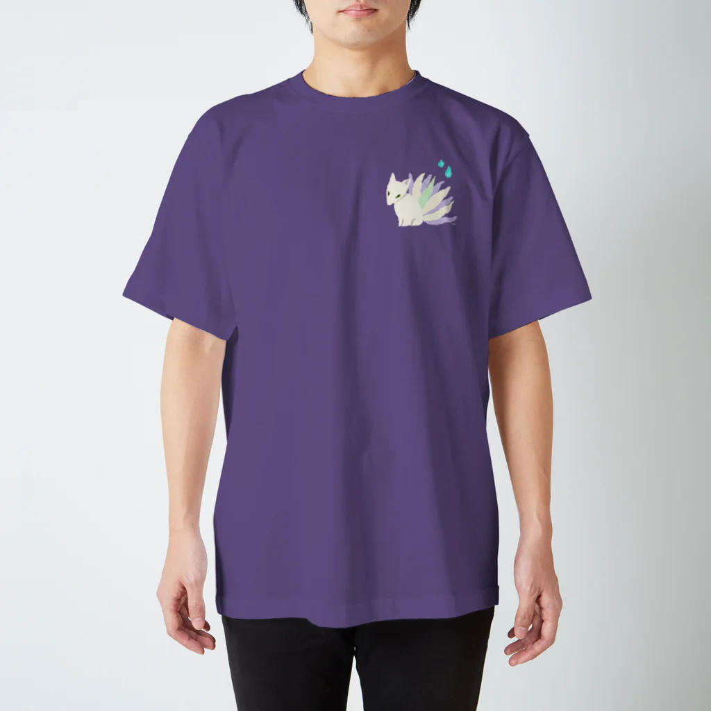 おばけ商店のおばけTシャツ＜九尾の狐＞ Regular Fit T-Shirt