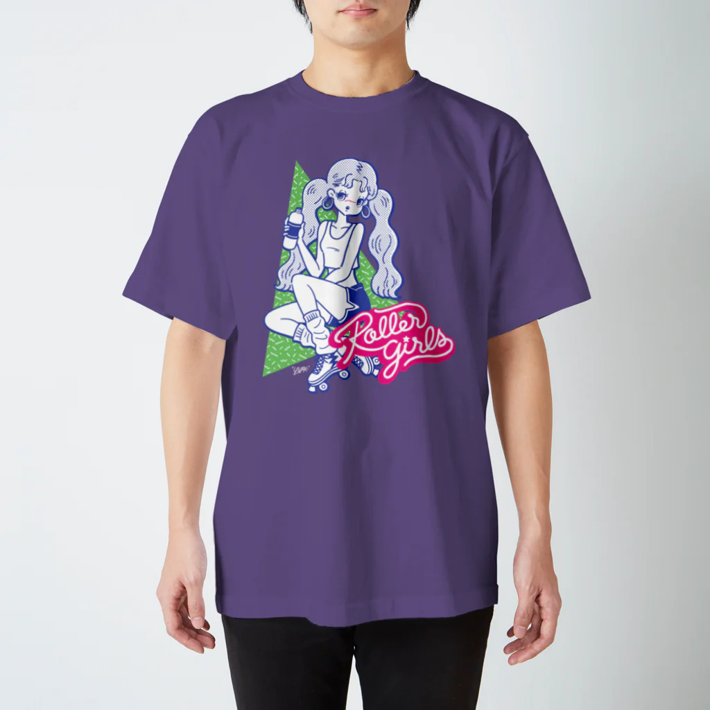 YUMEのRoller Girls(濃い色) スタンダードTシャツ