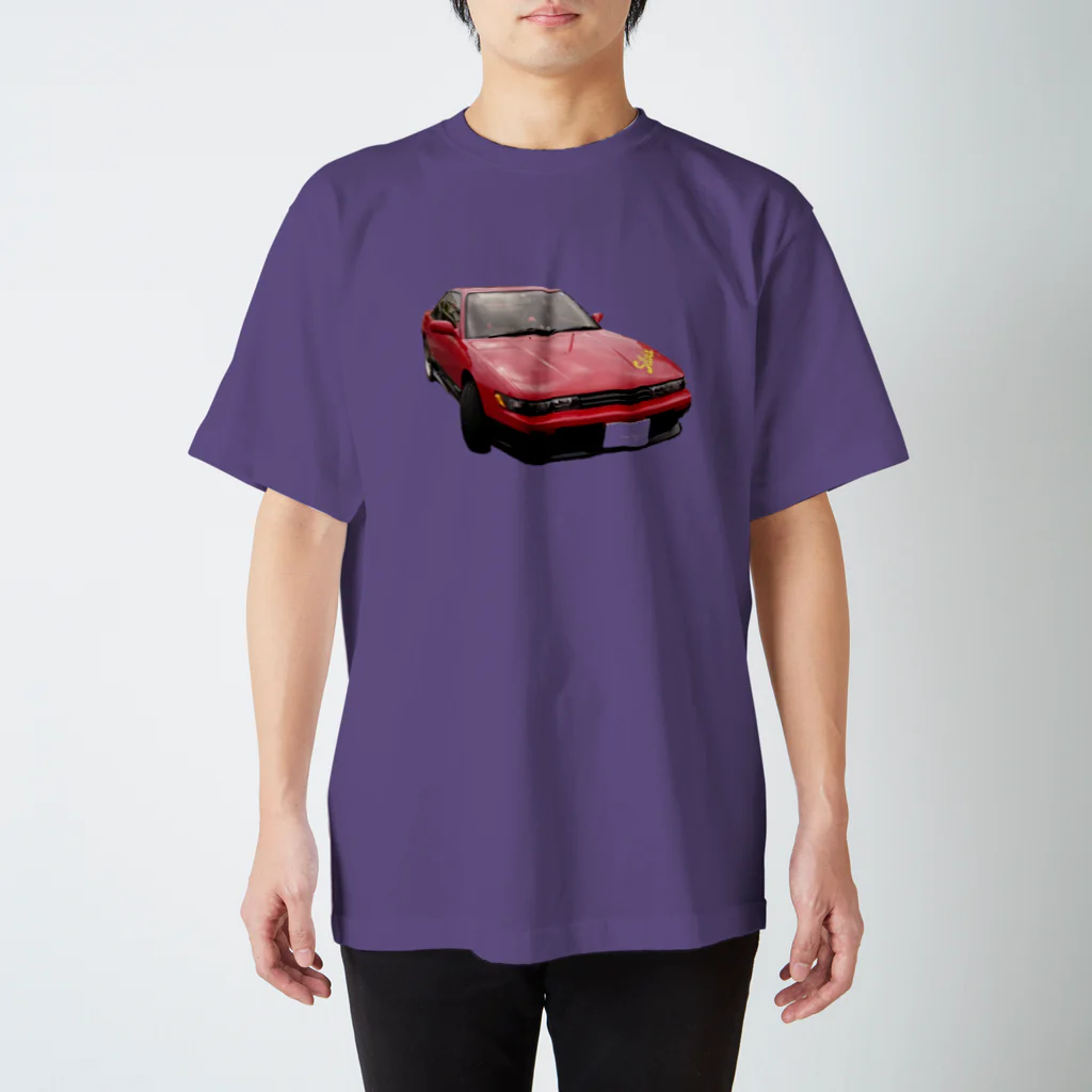 林 邦明 (クニさん)のNISSAN Silvia   【PS13型 平成5年 K's TuinkamuTurbo】 スタンダードTシャツ