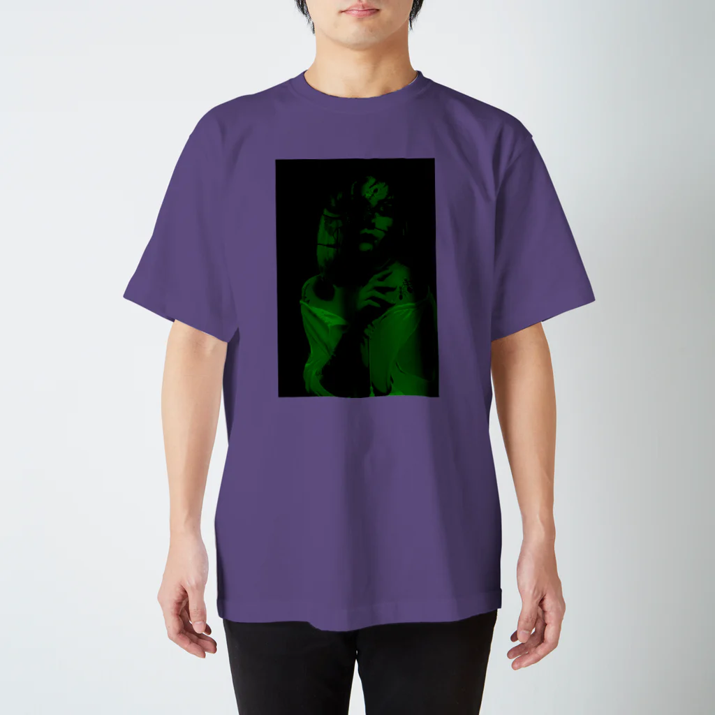 Y/S MarrowのDeep Green スタンダードTシャツ