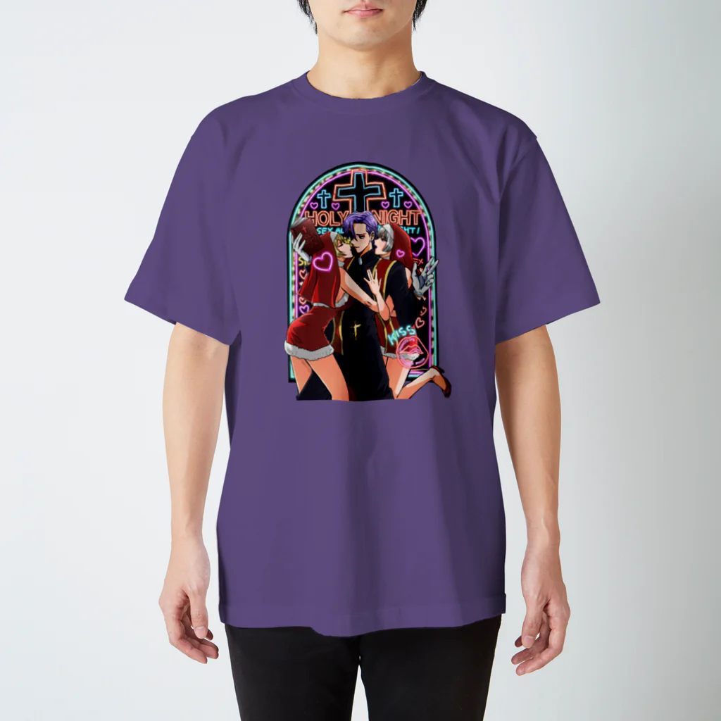 趣味のコーナーのHOLY ♰ NIGHT スタンダードTシャツ