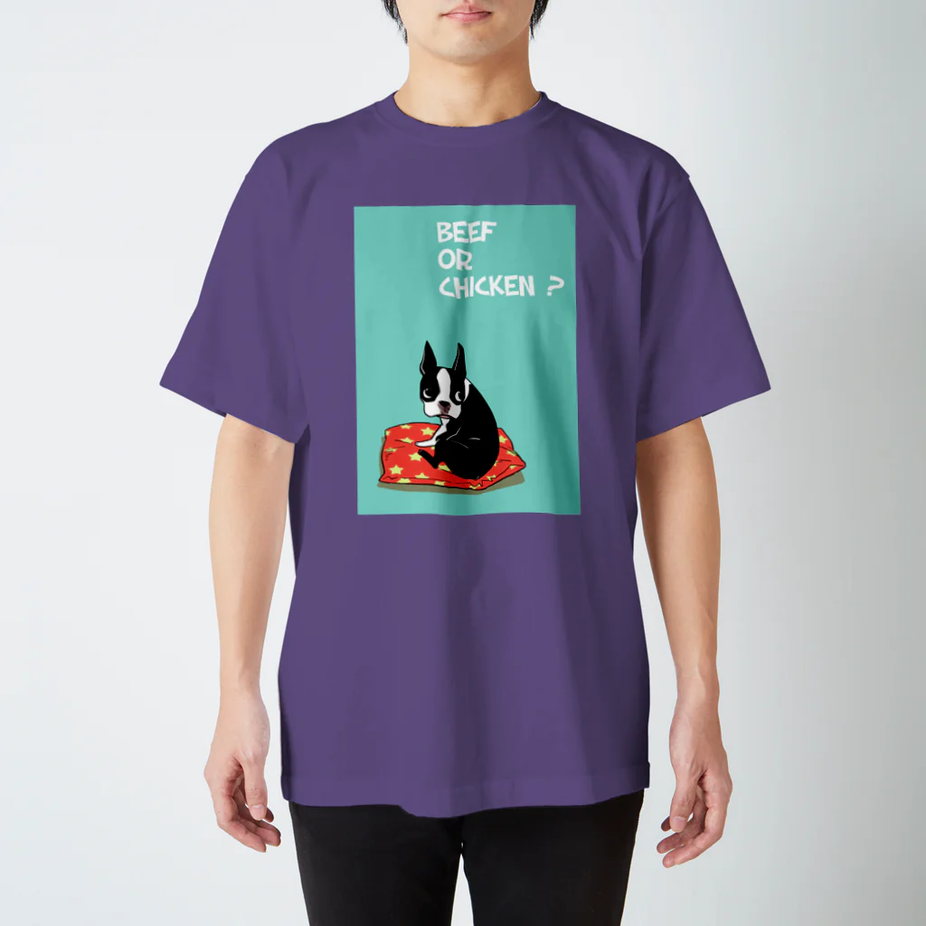 館尾冽のBEEF OR CHICKEN ? スタンダードTシャツ