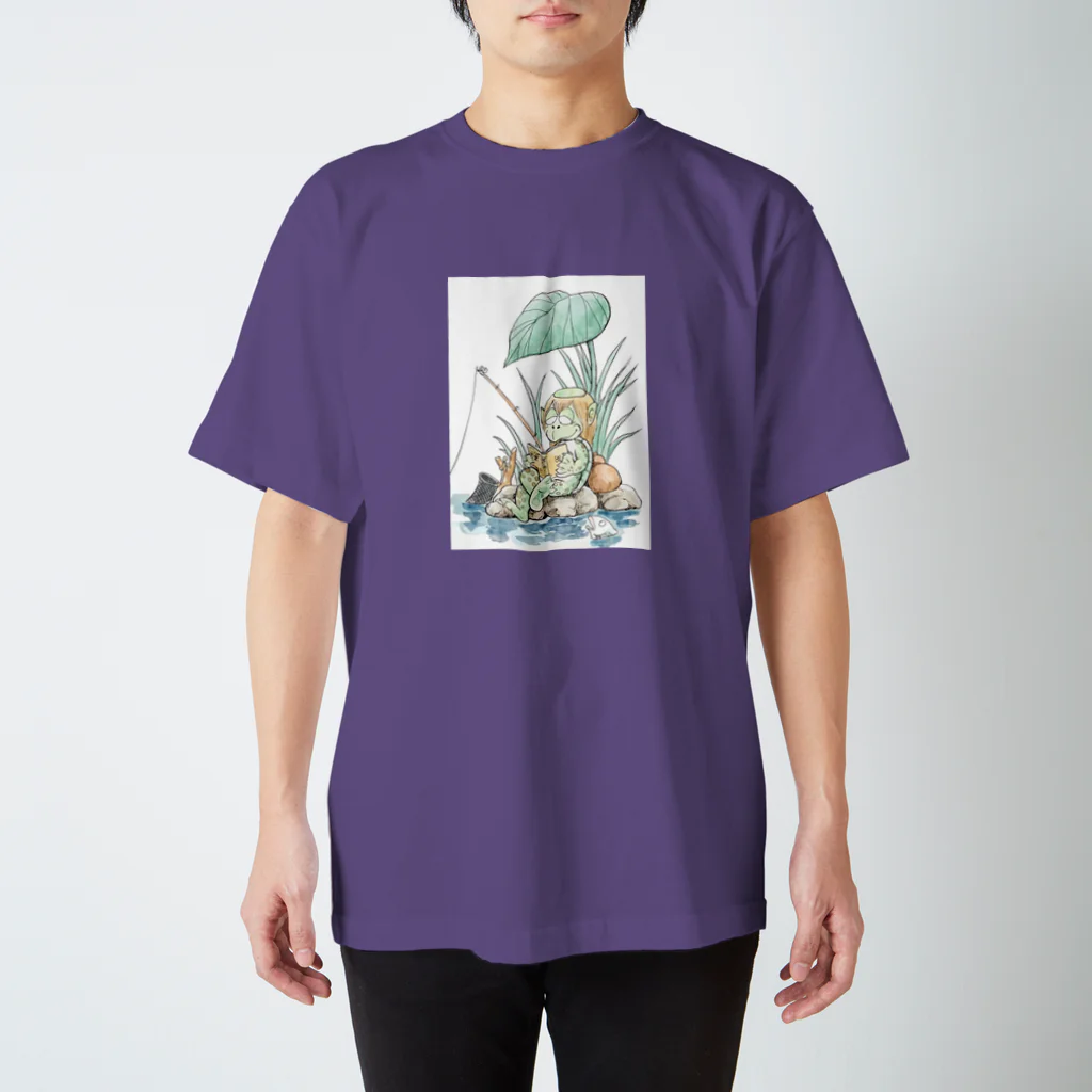 乱坊倶楽部ー妖怪部屋の妖怪　河童 Regular Fit T-Shirt