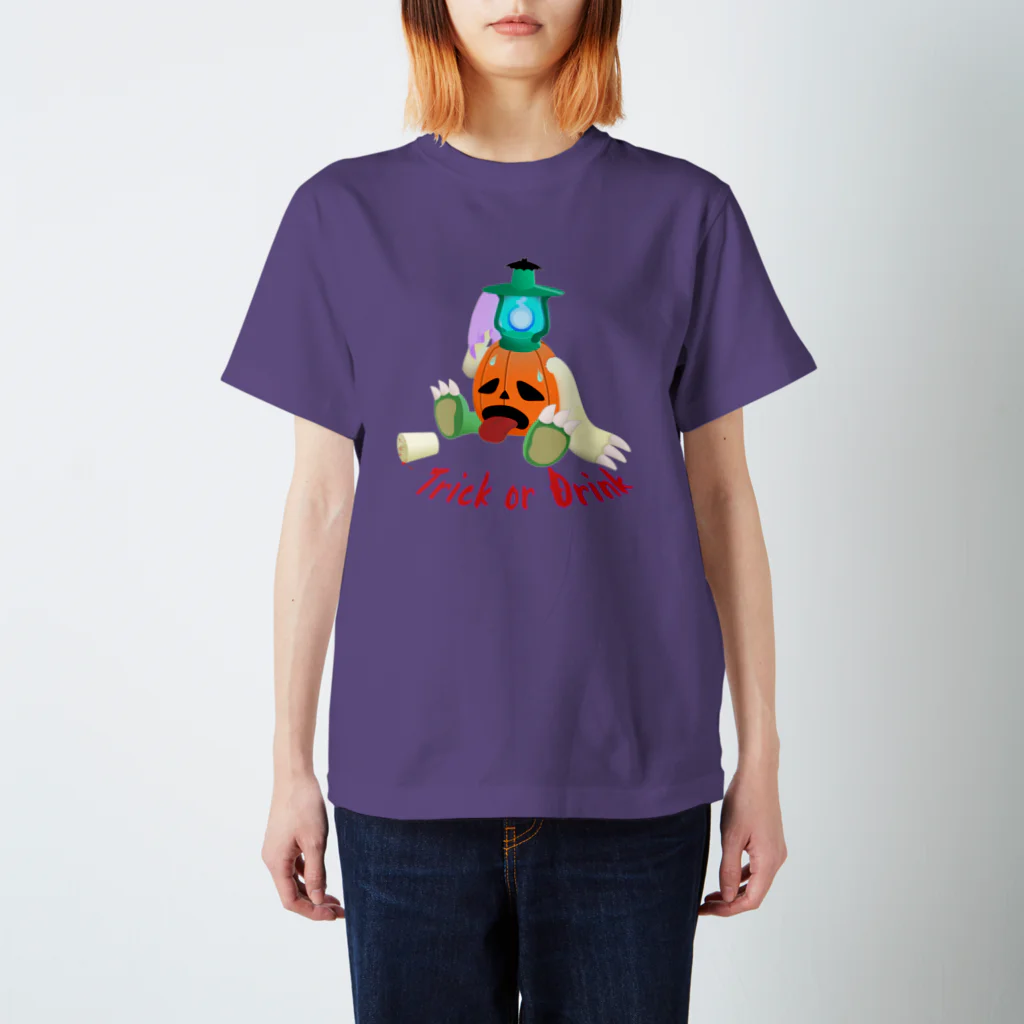 ないから　〜If None〜のTrick or Drink ~ジャック•オ•ランタン~ スタンダードTシャツ