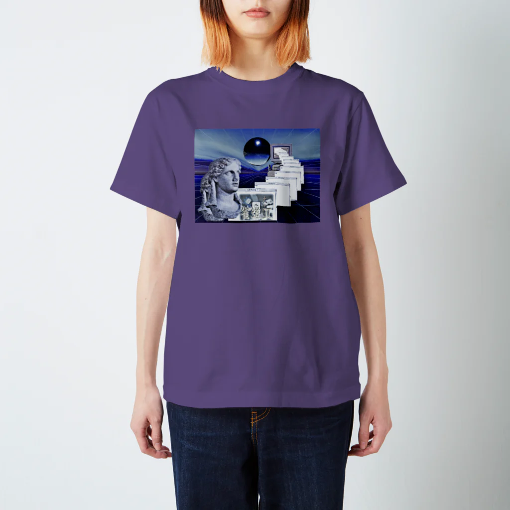 villonのVAPORWAVE　レトロ　麻雀　LC630　手作り Regular Fit T-Shirt