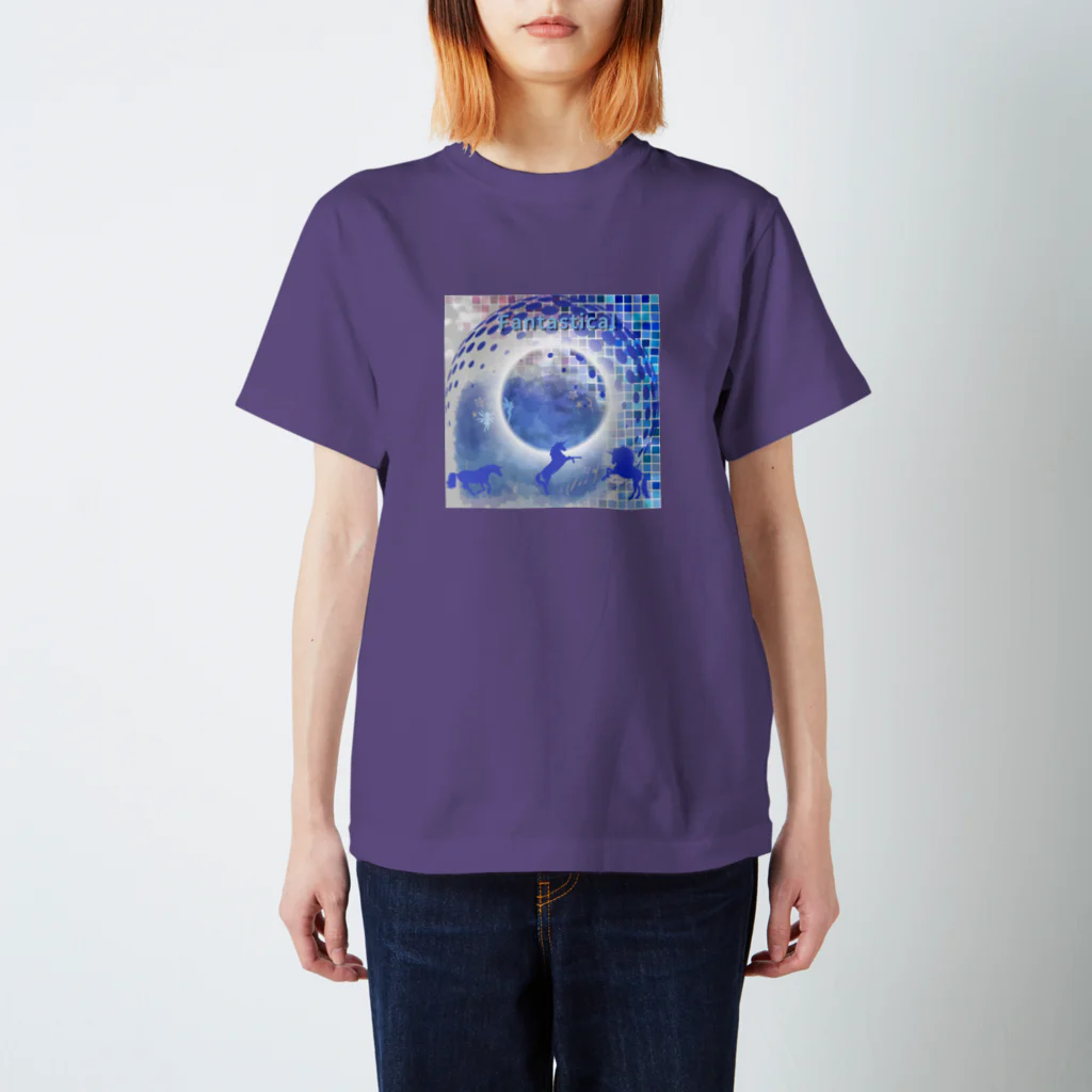 のびのびショップの幻想的 スタンダードTシャツ