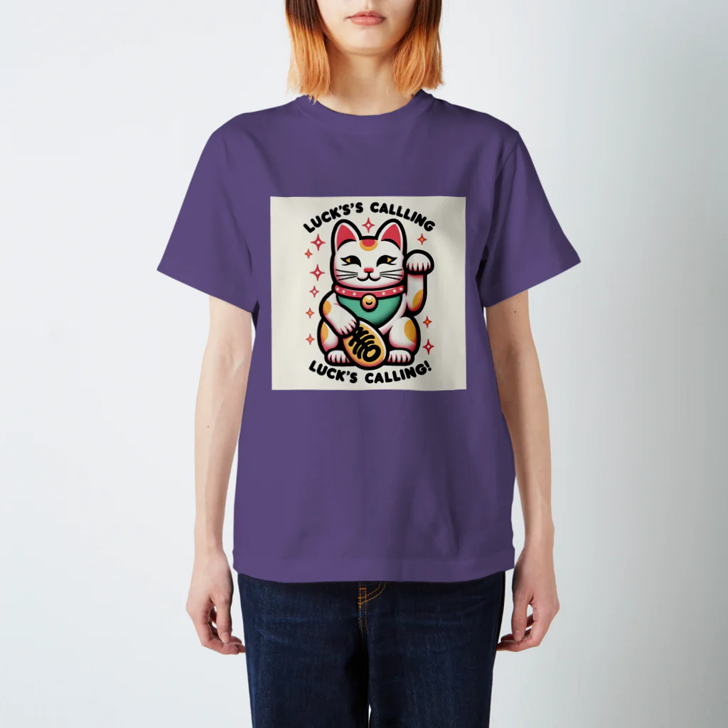 18ban's shopの招き猫じゃよ！ スタンダードTシャツ