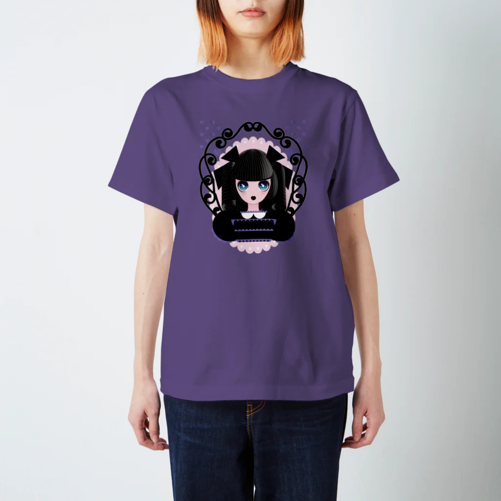 yurihime_shopのGothic girl　ゴッシクガール スタンダードTシャツ