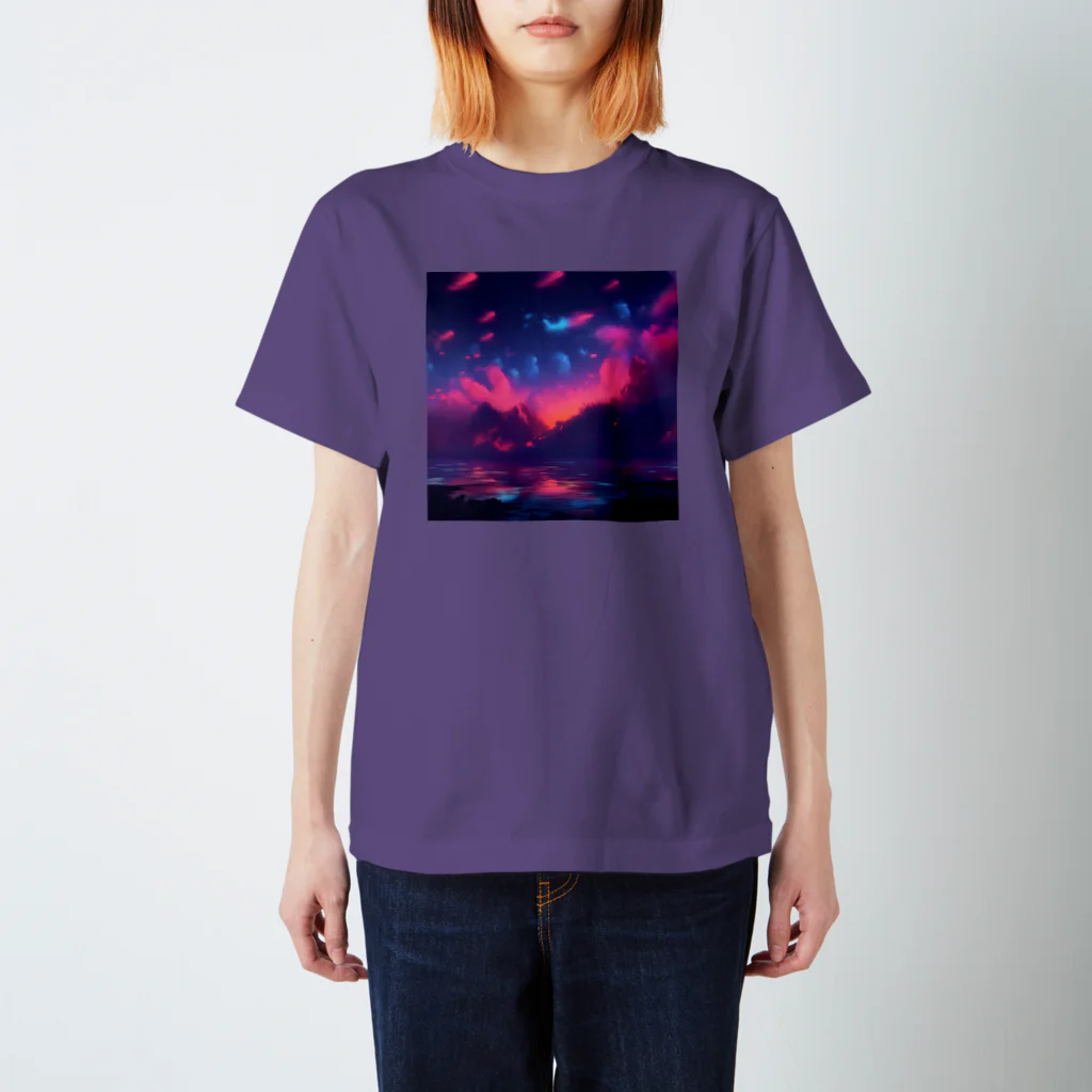 million-mindの色彩豊かな夕空 スタンダードTシャツ