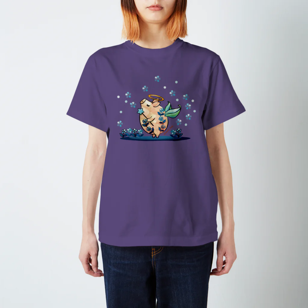 アトユ（Yumaahi）のこぶた天使 Regular Fit T-Shirt
