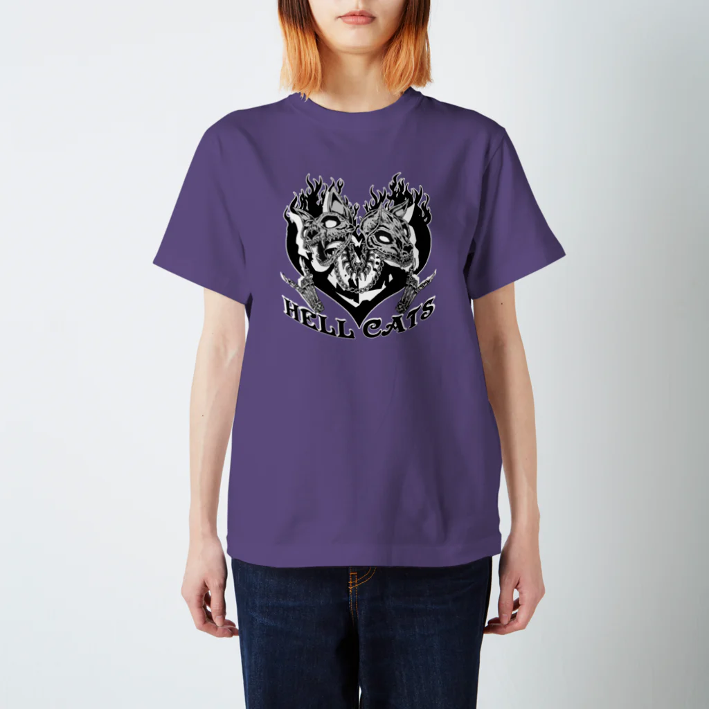 ゴシック屋↣↣ハルのHELL CATS 티셔츠