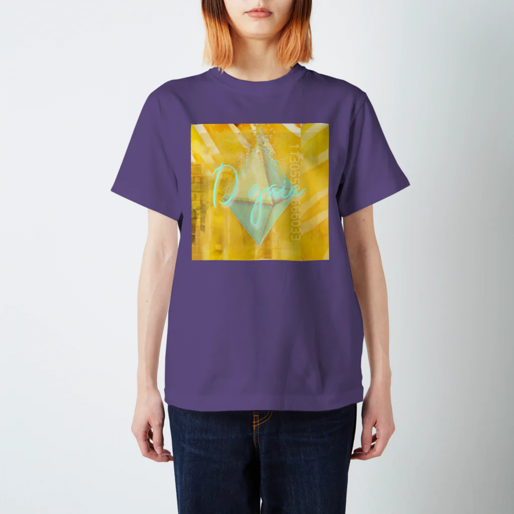 Aimurist の絵画的ピラミッドシステム崩壊 Regular Fit T-Shirt