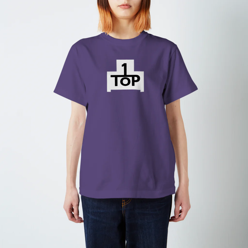 虚無の射精商店のTOP-WHITE スタンダードTシャツ