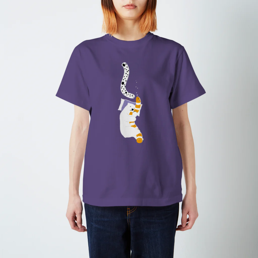 123izmの眠りシロクマ スタンダードTシャツ