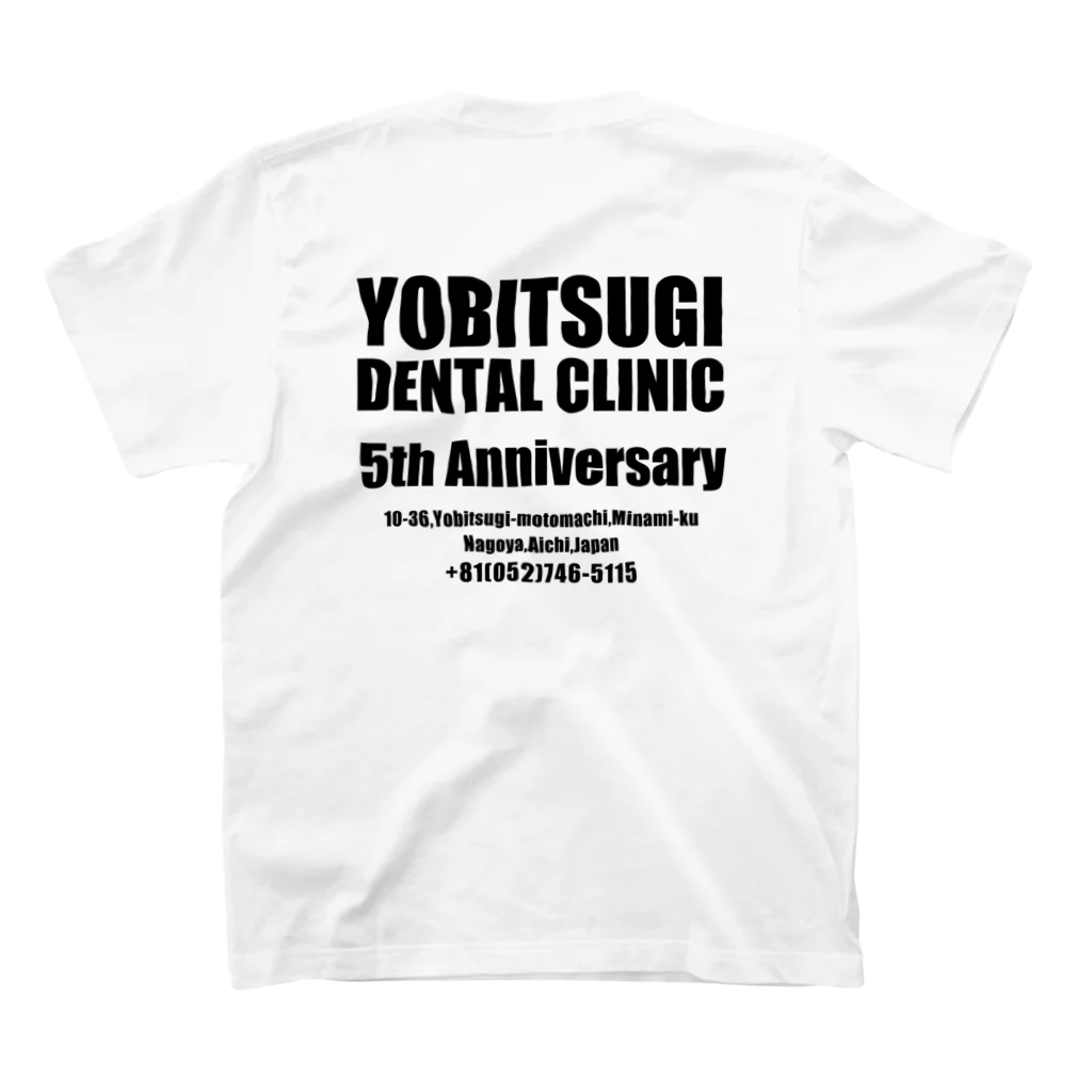 Dental Labo OmochiのYDC-2 スタンダードTシャツの裏面