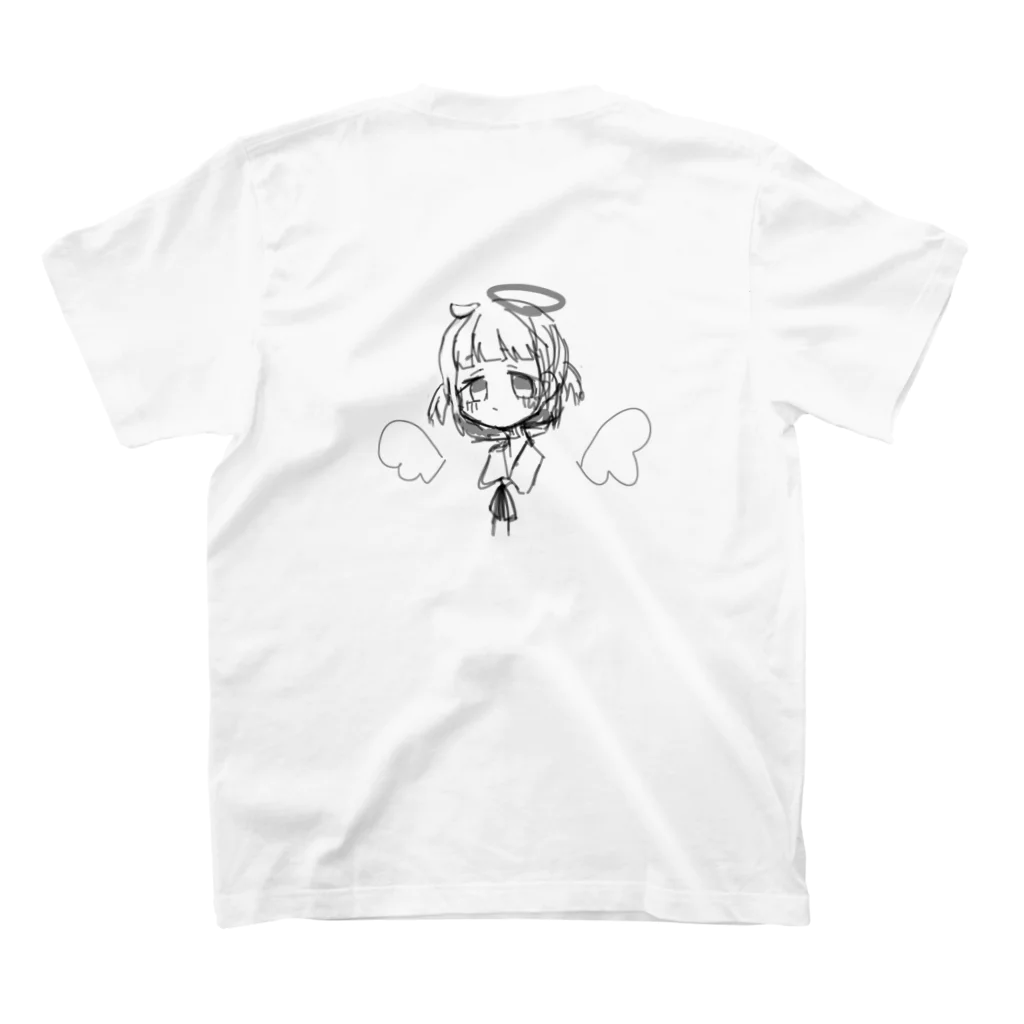 いいこちゃんの天使　 スタンダードTシャツの裏面