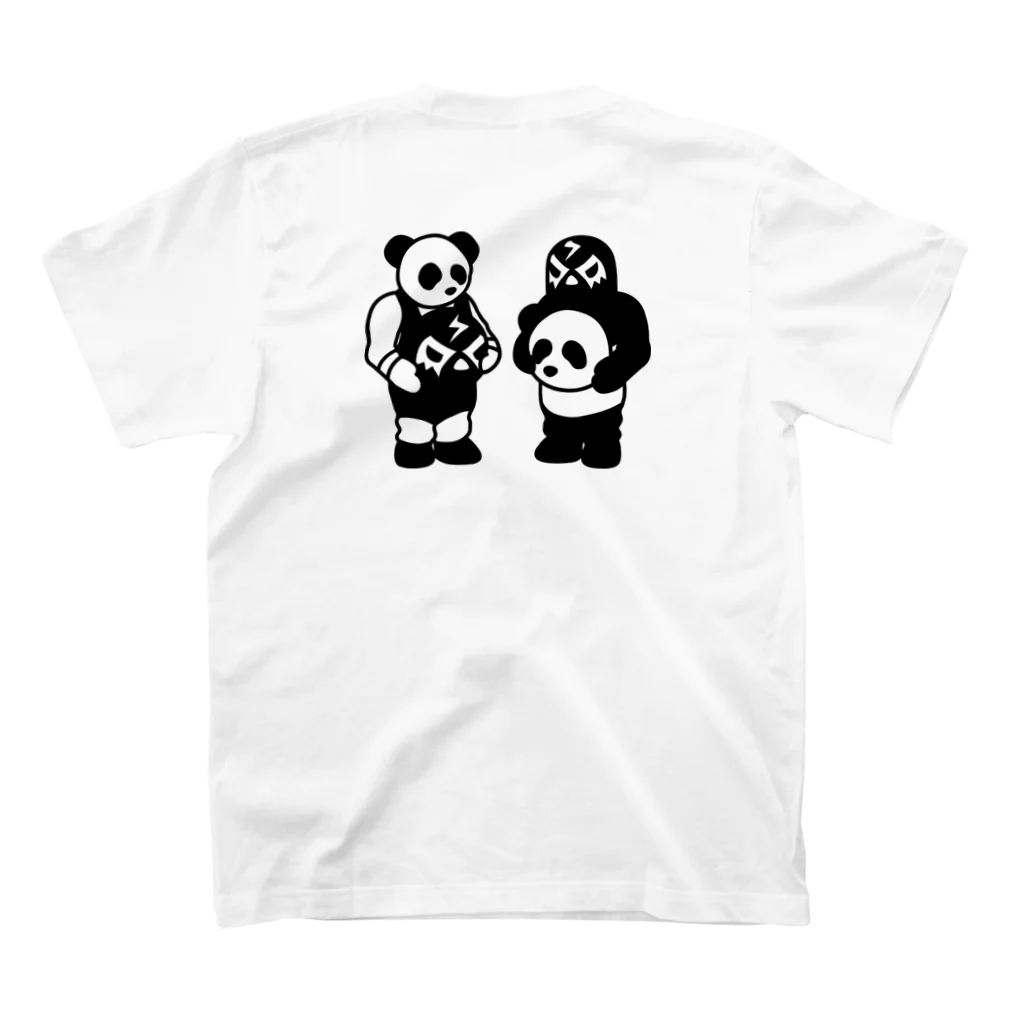 LUCHAの(バックプリント)Lucha Panda#3 Regular Fit T-Shirtの裏面