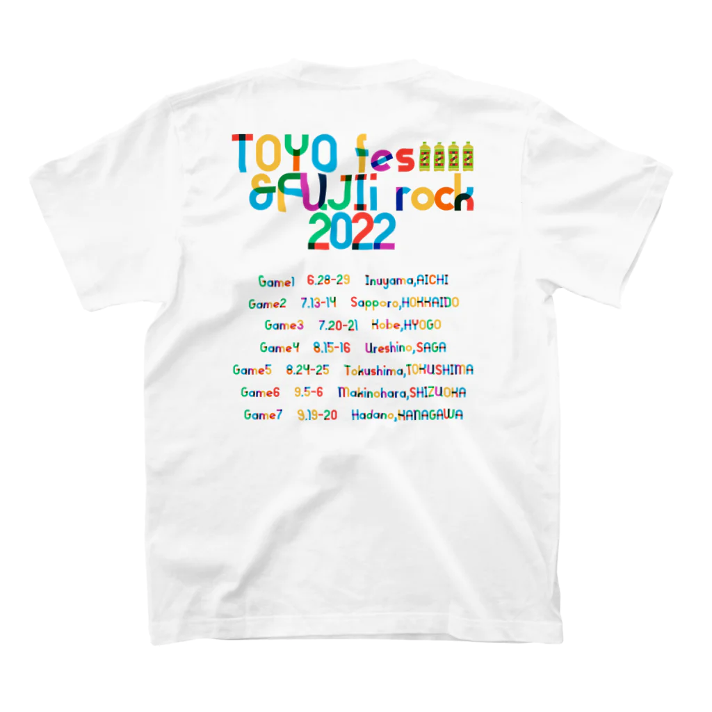 【PerfectGame2023】物販ブースの☗両面プリント☗ スタンダードTシャツの裏面