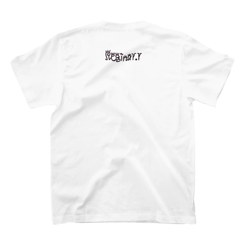 Regina Ｙ.Ｙのカラフルタマゴちゃん Regular Fit T-Shirtの裏面