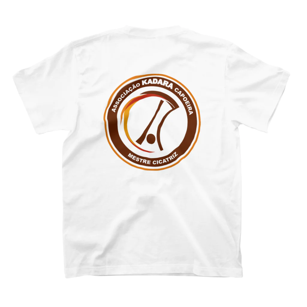 kadara capoeira tokyo メンバー用のオフィシャルテーシャツ  スタンダードTシャツの裏面